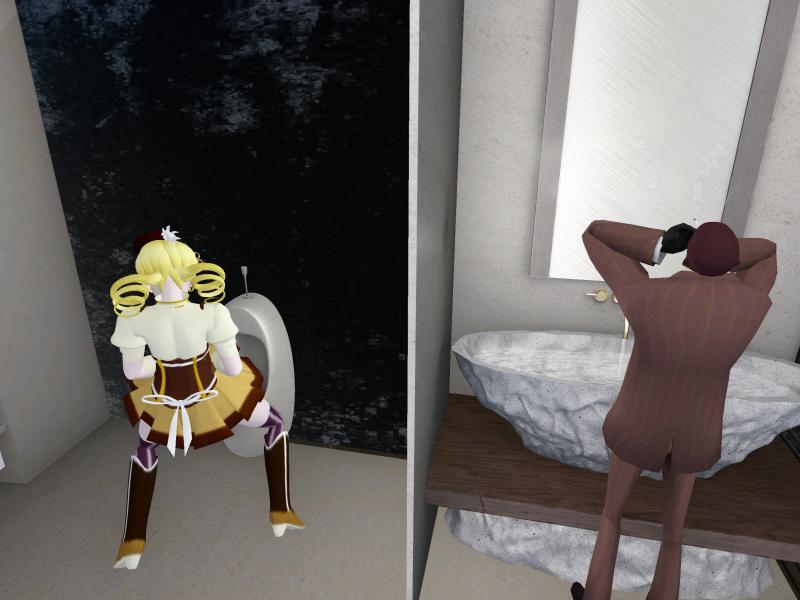 A compressed screenshot from Second Life of my adventures.