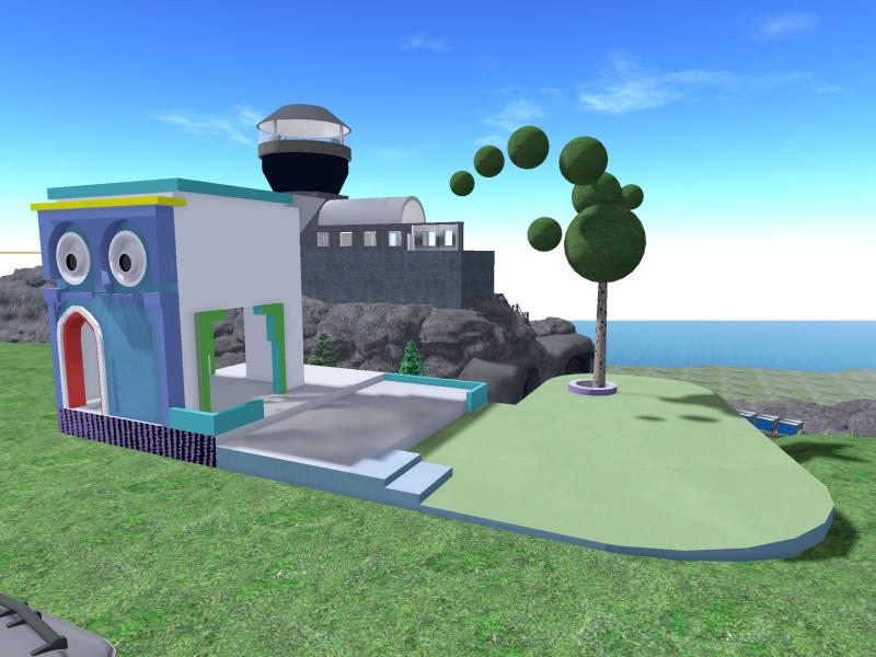 A compressed screenshot from Second Life of my adventures.