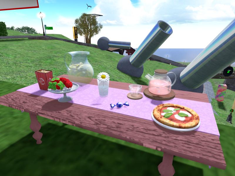 A compressed screenshot from Second Life of my adventures.