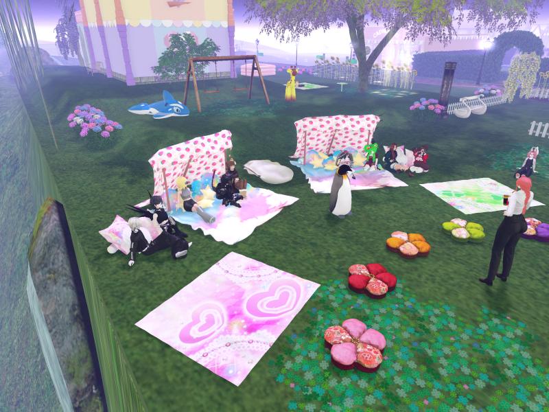 A compressed screenshot from Second Life of my adventures.