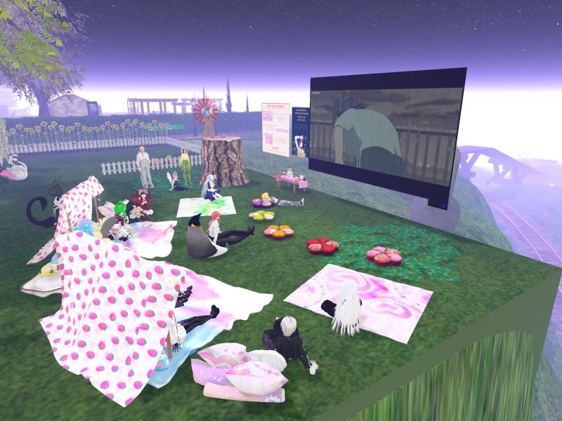 A compressed screenshot from Second Life of my adventures.