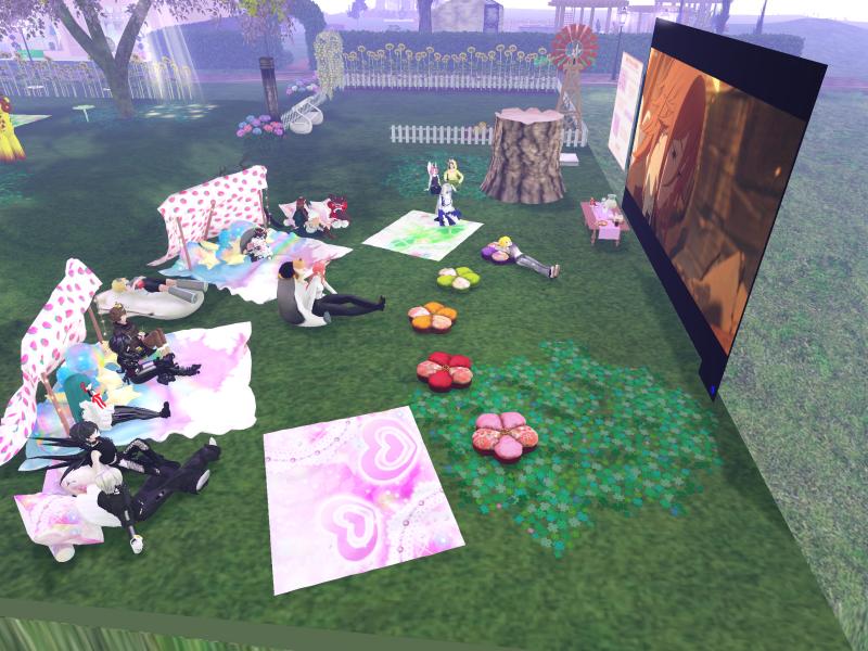 A compressed screenshot from Second Life of my adventures.