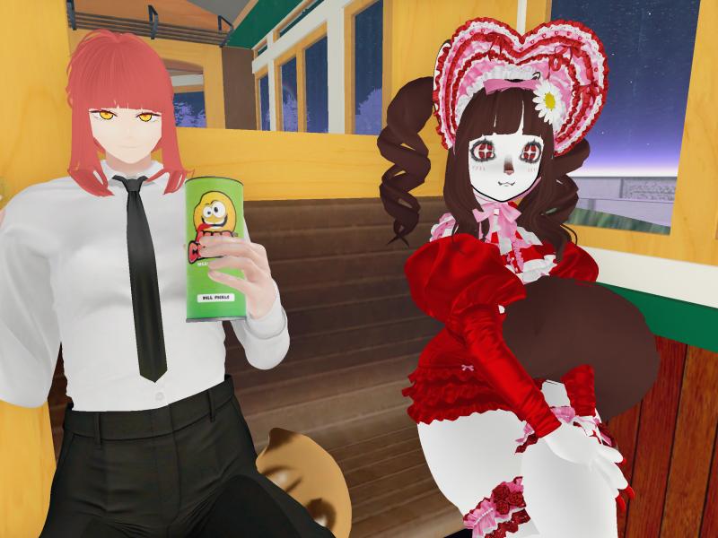 A compressed screenshot from Second Life of my adventures.