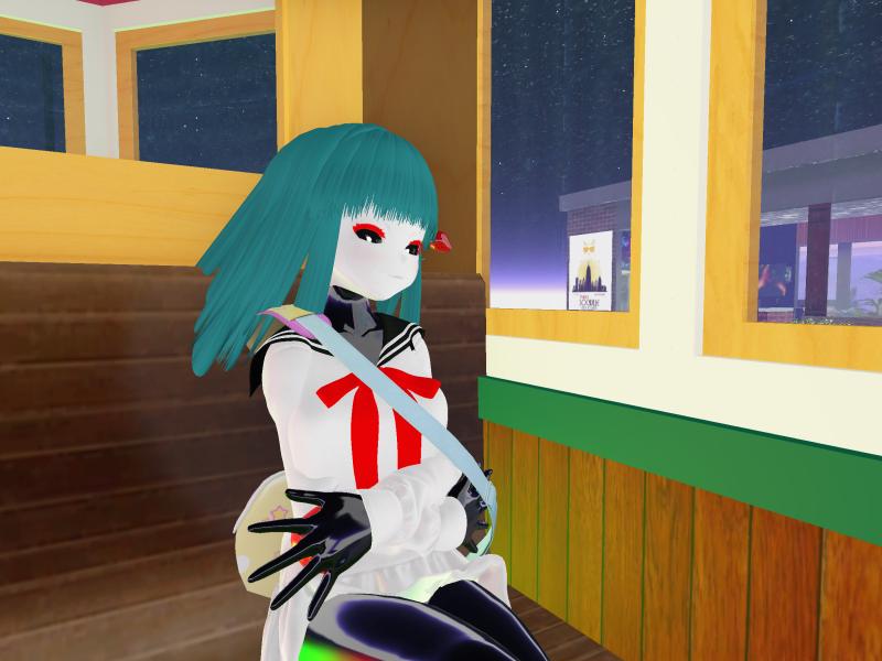 A compressed screenshot from Second Life of my adventures.