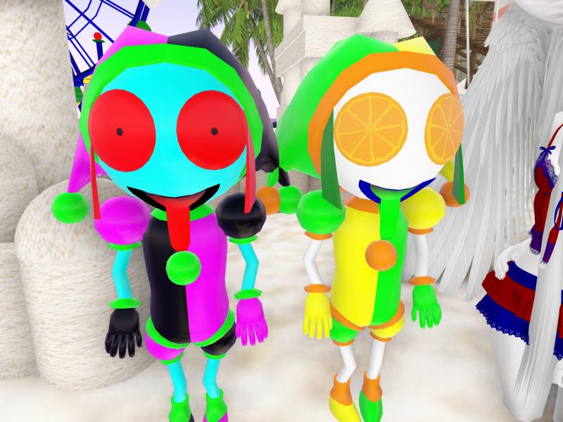 A compressed screenshot from Second Life of my adventures.