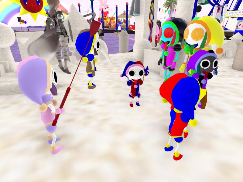 A compressed screenshot from Second Life of my adventures.