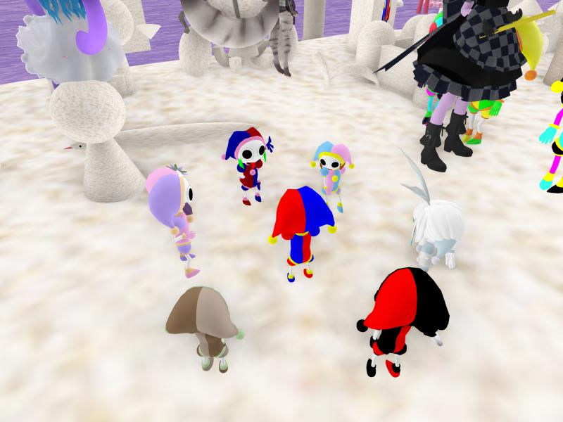 A compressed screenshot from Second Life of my adventures.