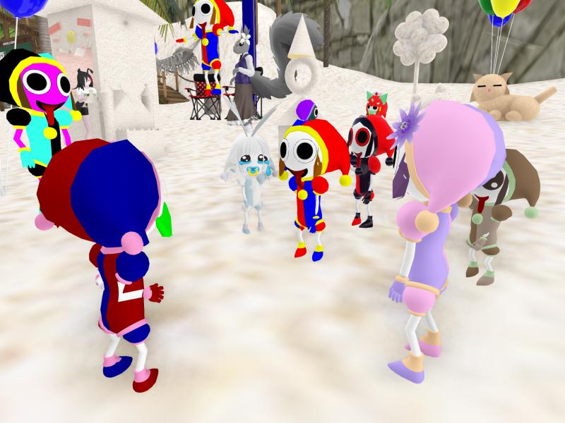 A compressed screenshot from Second Life of my adventures.
