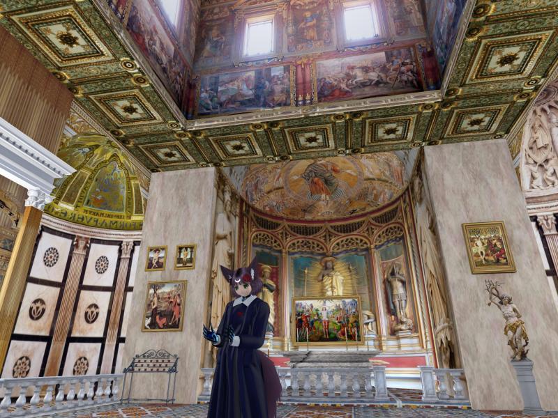 A compressed screenshot from Second Life of my adventures.