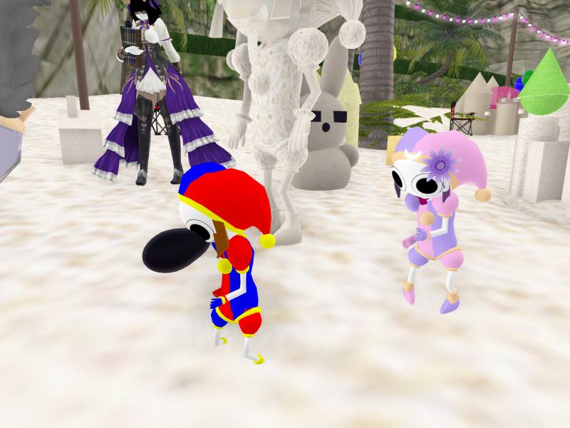 A compressed screenshot from Second Life of my adventures.