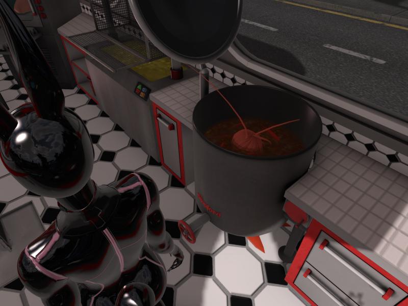 A compressed screenshot from Second Life of my adventures.