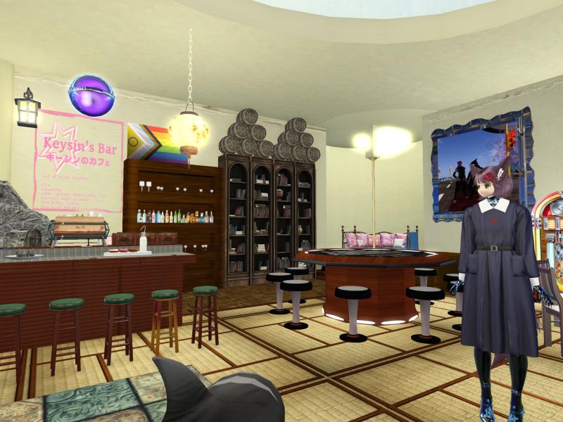 A compressed screenshot from Second Life of my adventures.