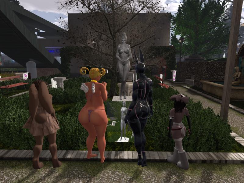 A compressed screenshot from Second Life of my adventures.