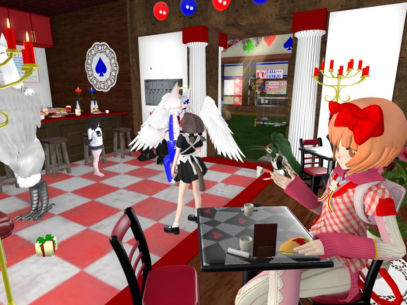 A compressed screenshot from Second Life of my adventures.