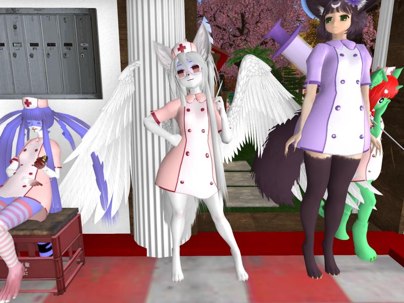 A compressed screenshot from Second Life of my adventures.