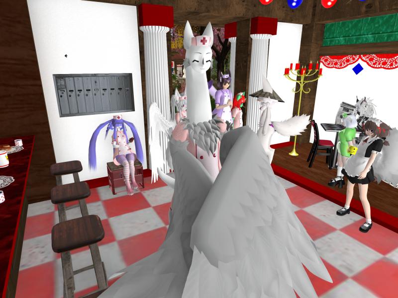 A compressed screenshot from Second Life of my adventures.