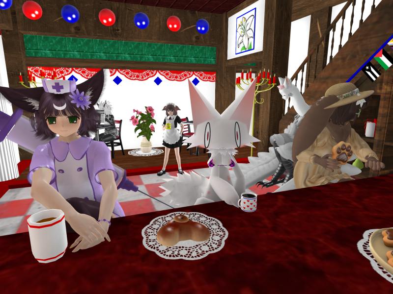 A compressed screenshot from Second Life of my adventures.