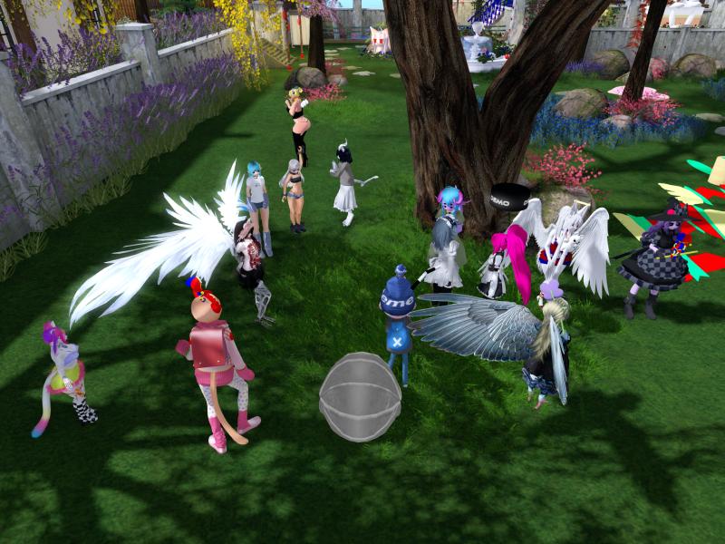 A compressed screenshot from Second Life of my adventures.
