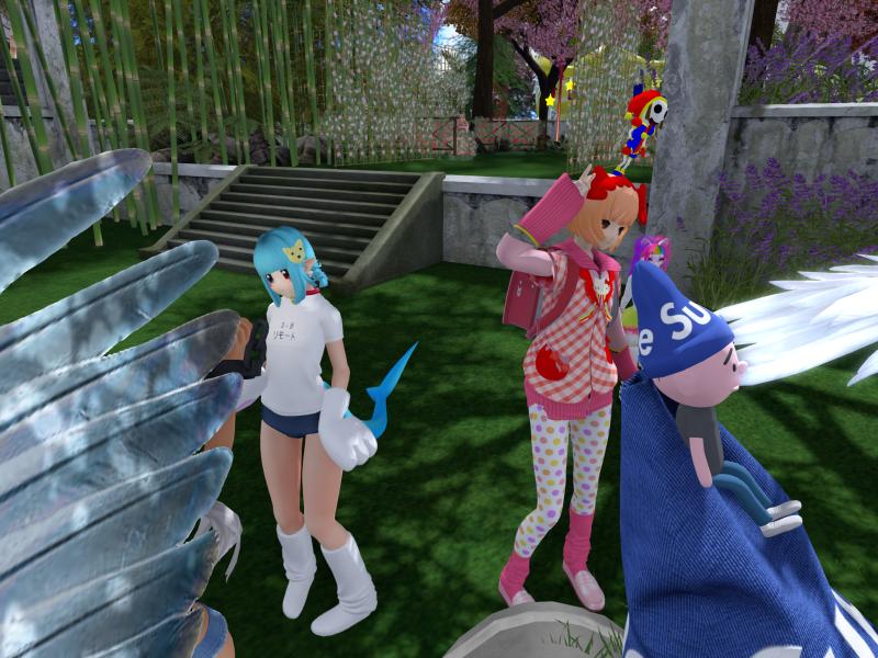 A compressed screenshot from Second Life of my adventures.