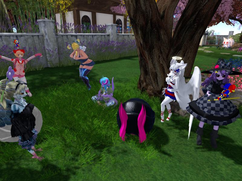 A compressed screenshot from Second Life of my adventures.