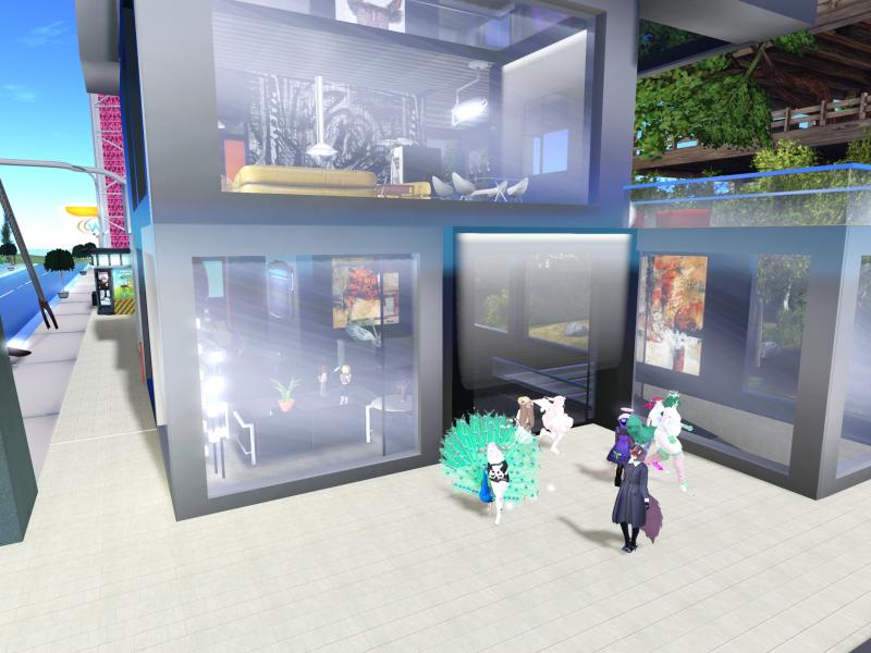 A compressed screenshot from Second Life of my adventures.