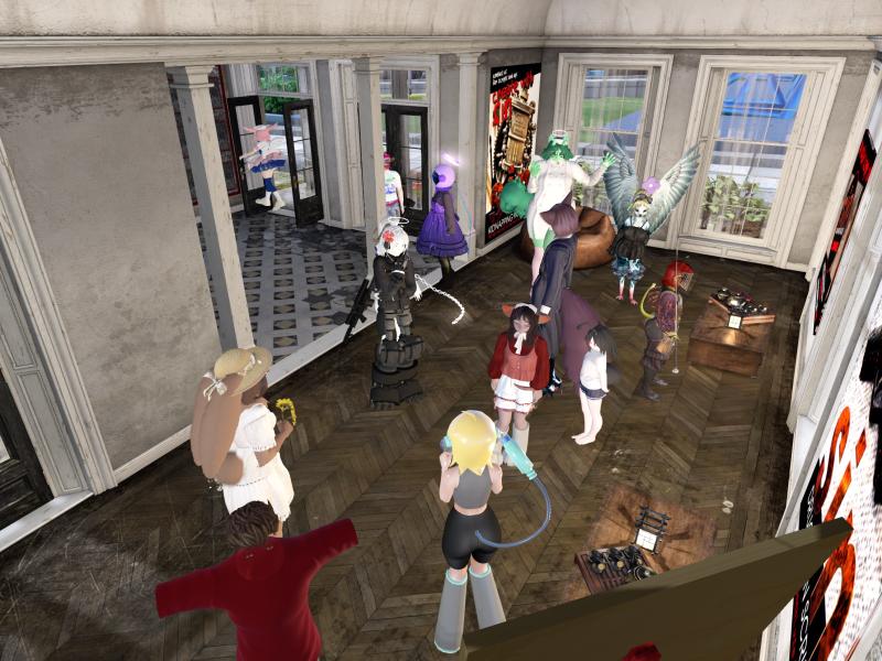 A compressed screenshot from Second Life of my adventures.
