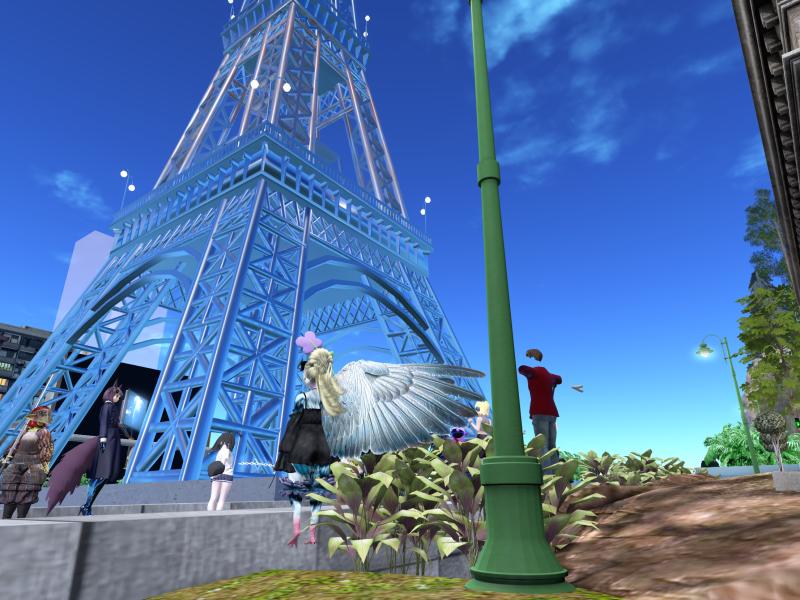 A compressed screenshot from Second Life of my adventures.