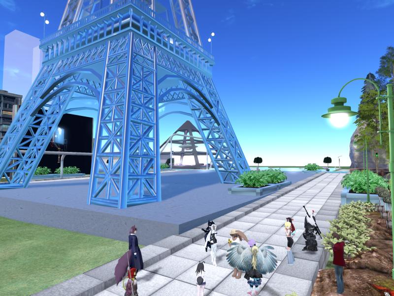A compressed screenshot from Second Life of my adventures.