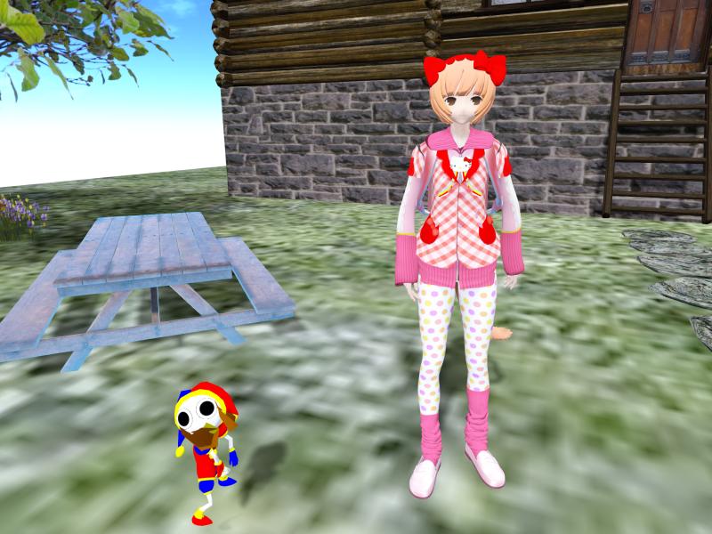 A compressed screenshot from Second Life of my adventures.