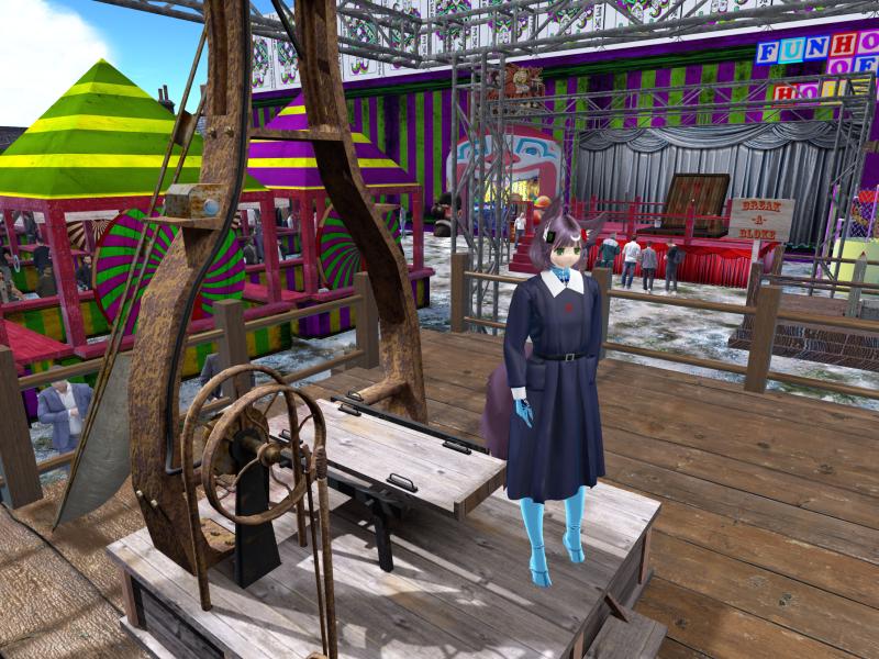 A compressed screenshot from Second Life of my adventures.