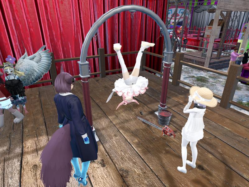 A compressed screenshot from Second Life of my adventures.