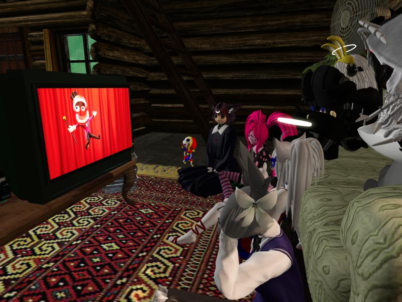 A compressed screenshot from Second Life of my adventures.