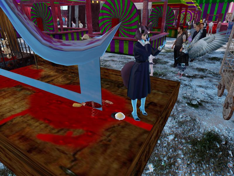 A compressed screenshot from Second Life of my adventures.