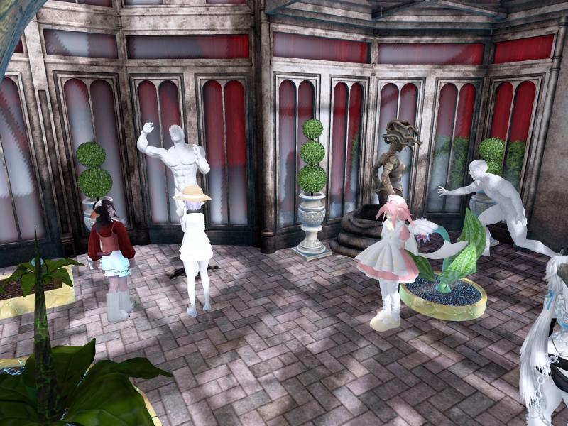 A compressed screenshot from Second Life of my adventures.