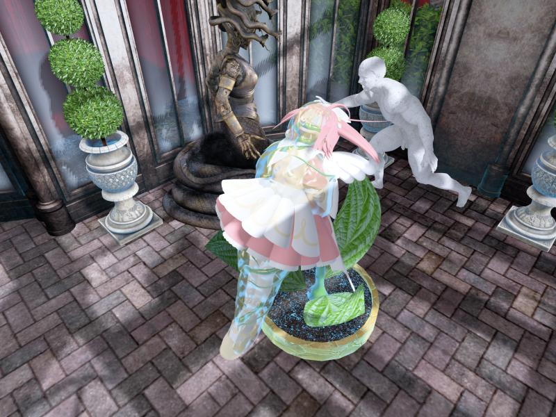 A compressed screenshot from Second Life of my adventures.