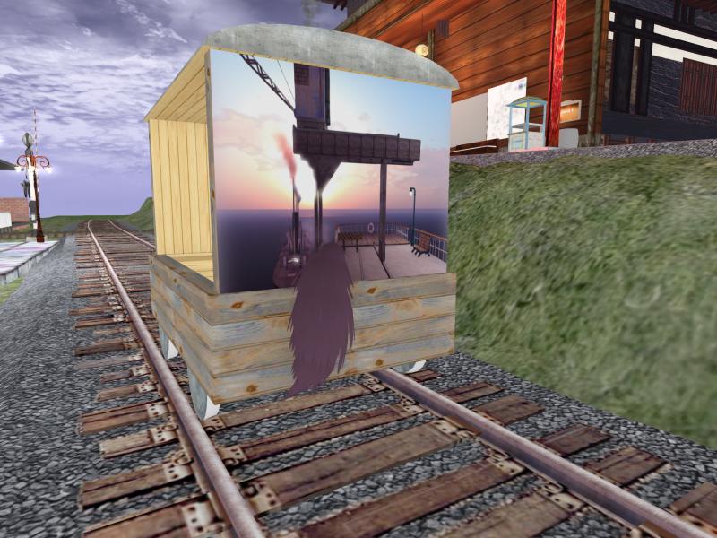 A compressed screenshot from Second Life of my adventures.