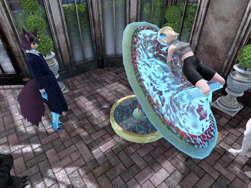 A compressed screenshot from Second Life of my adventures.
