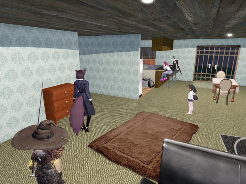 A compressed screenshot from Second Life of my adventures.