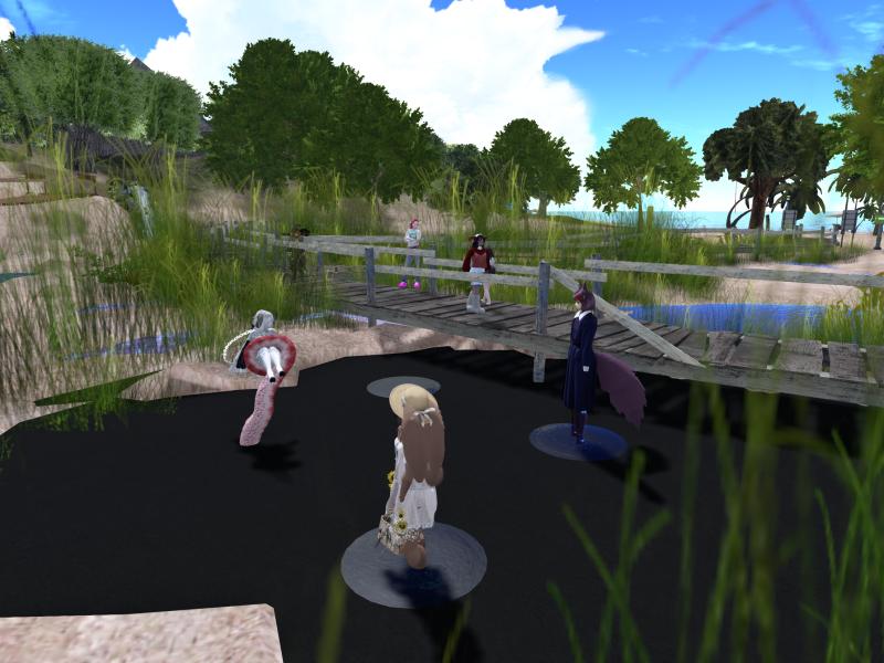 A compressed screenshot from Second Life of my adventures.