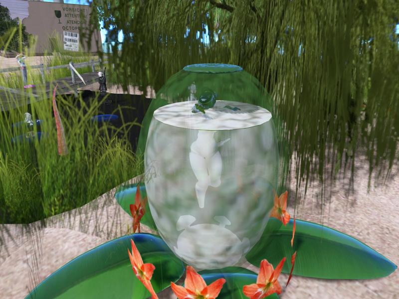 A compressed screenshot from Second Life of my adventures.