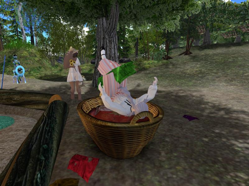 A compressed screenshot from Second Life of my adventures.