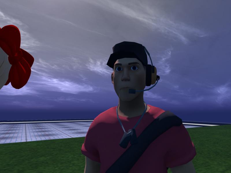 A compressed screenshot from Second Life of my adventures.