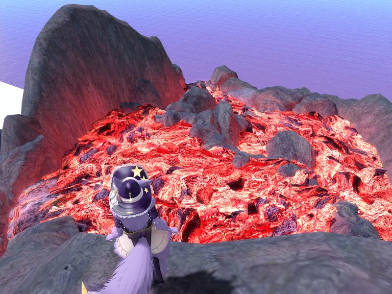 A compressed screenshot from Second Life of my adventures.
