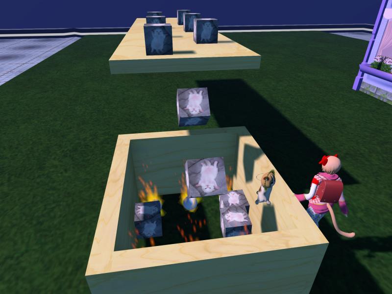A compressed screenshot from Second Life of my adventures.
