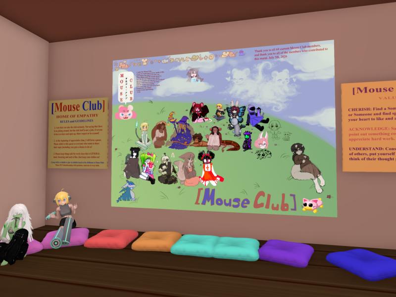 A compressed screenshot from Second Life of my adventures.