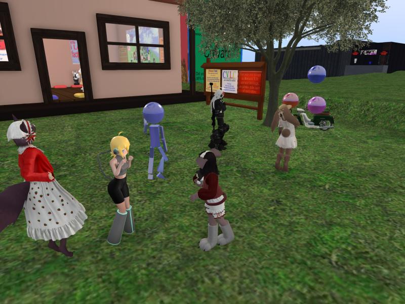 A compressed screenshot from Second Life of my adventures.