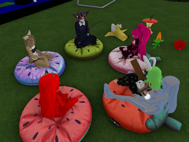 A compressed screenshot from Second Life of my adventures.