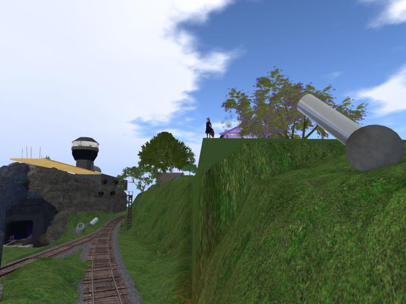 A compressed screenshot from Second Life of my adventures.