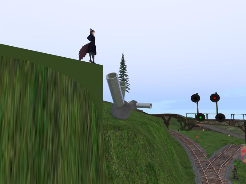A compressed screenshot from Second Life of my adventures.