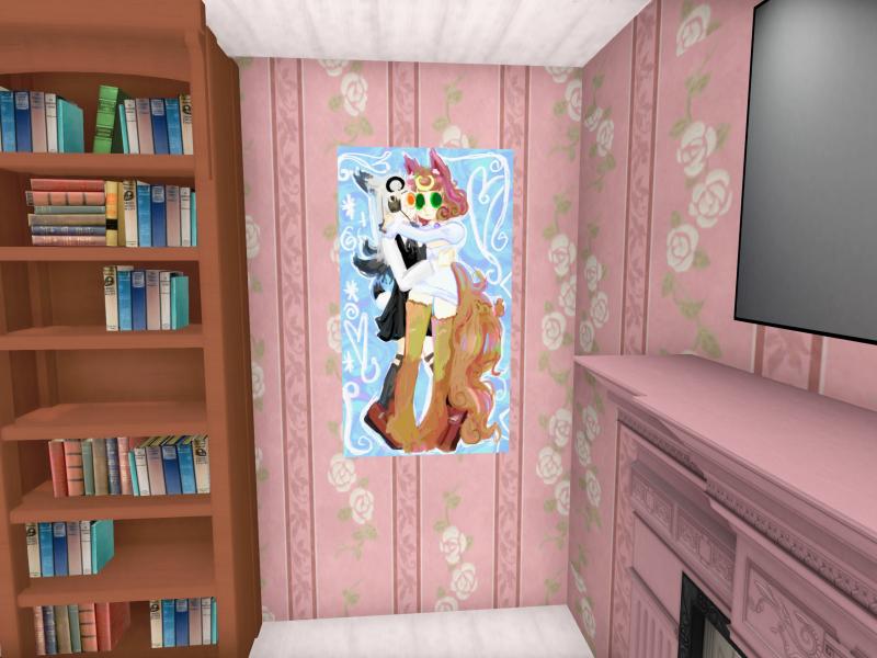 A compressed screenshot from Second Life of my adventures.